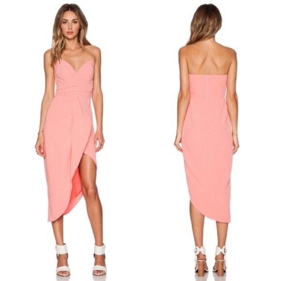 Lovers + Friends Dresses & Skirts - NWT Lovers + Friends Riviera Coral Strapless Dress